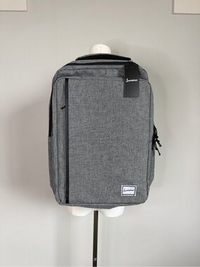 Journeyman Tech Laptop Backpack Gray 19” Padded Travel Commuter